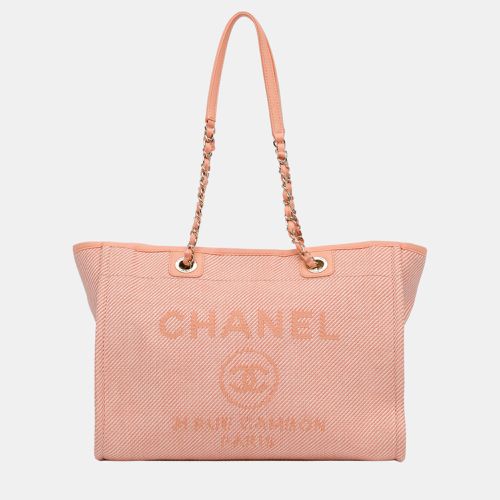 Small Canvas Deauville Tote - Chanel - Modalova