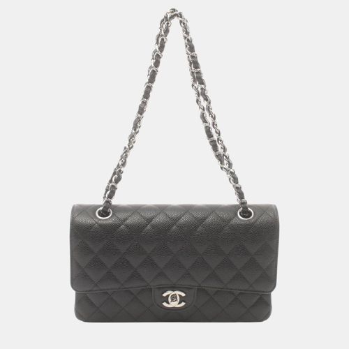 Leather Grained Calfskin Matelasse W-Flap Shoulder Bag - Chanel - Modalova