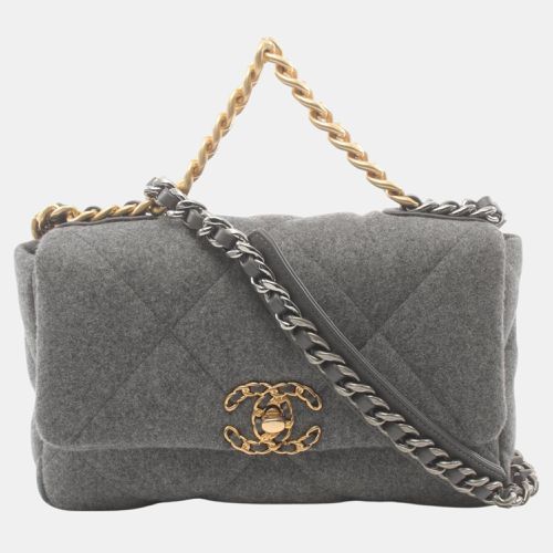 Wool 19 Matelasse Shoulder Bag - Chanel - Modalova