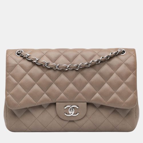 Jumbo Classic Caviar Double Flap - Chanel - Modalova