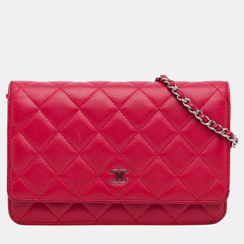 Classic Lambskin Wallet on Chain - Chanel - Modalova