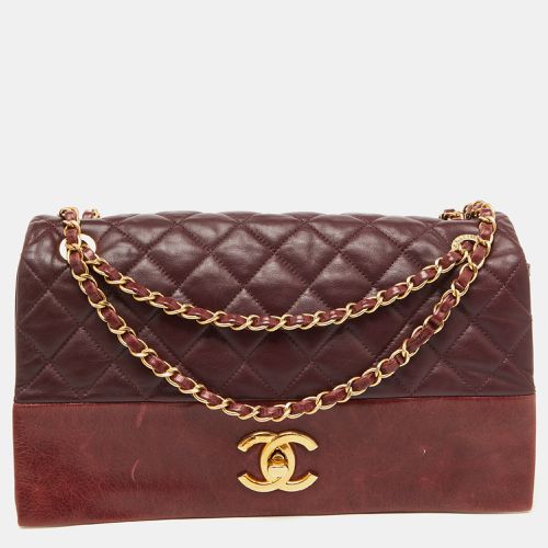 Quilted Leather Jumbo Soft Elegance Flap Bag - Chanel - Modalova