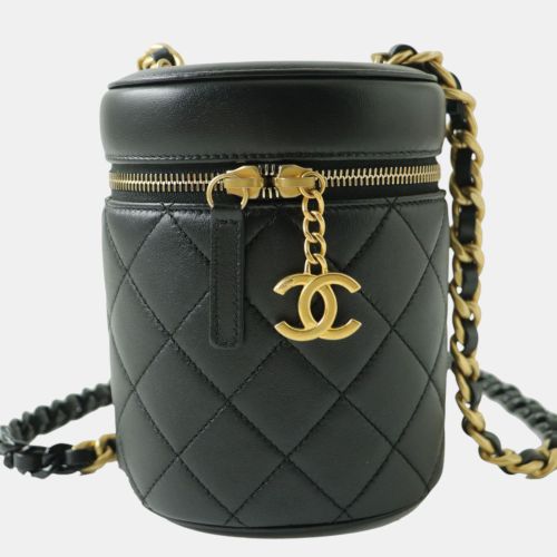 Leather Lambskin Vanity Case Shoulder Bag - Chanel - Modalova