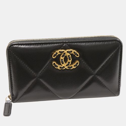 Leather Lambskin Coin Case Wallet - Chanel - Modalova