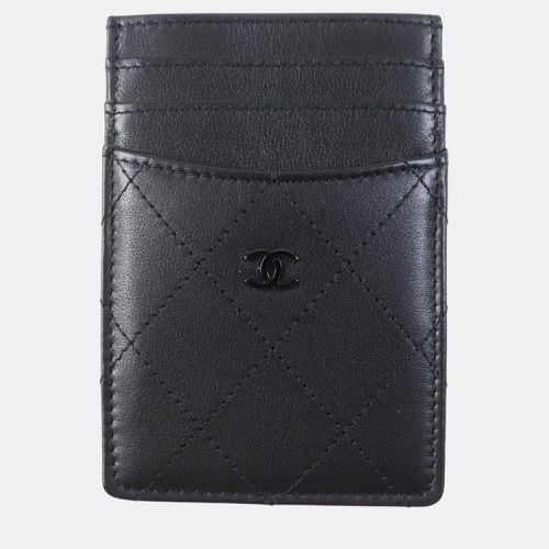 Lamb Leather Coco Mark Card Case - Chanel - Modalova