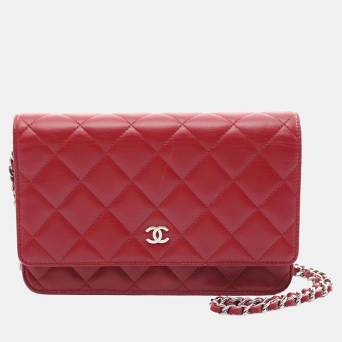 Lambskin Matelasse Shoulder Bag - Chanel - Modalova