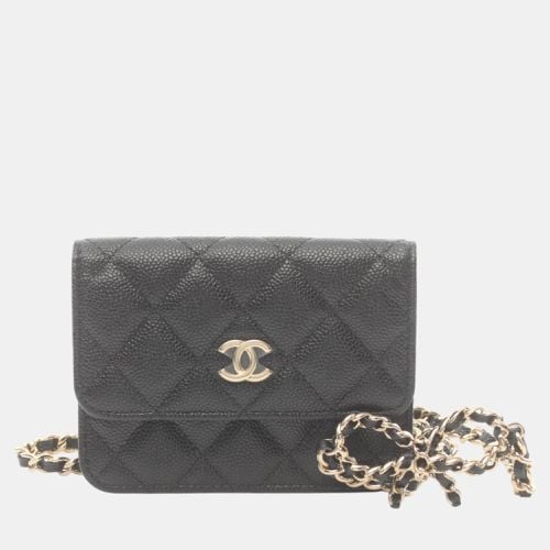 Caviar Skin Grained Calfskin Matelasse Chain Belt Bag - Chanel - Modalova