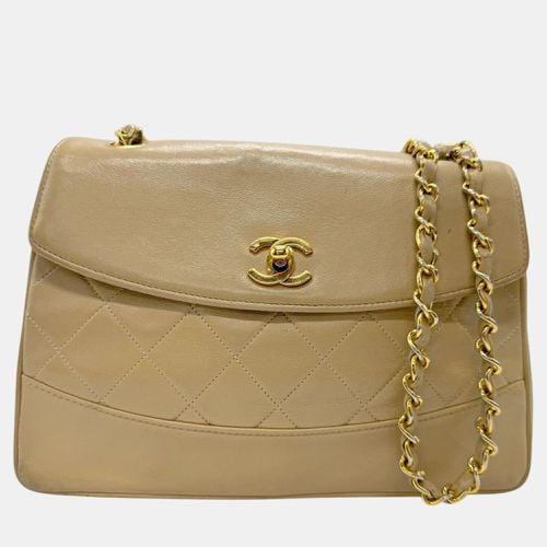 Gold Lambskin Shoulder Bag - Chanel - Modalova