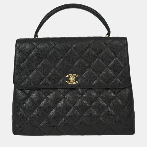 Calfskin Top Handle Handbag - Chanel - Modalova