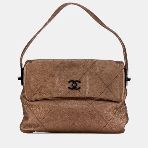 CC Quilted Calfskin Mademoiselle Flap - Chanel - Modalova