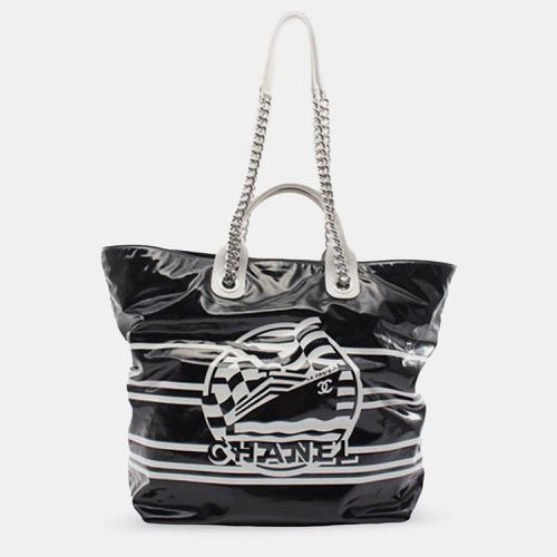 Coated Canvas La Pausa Bay Shopping Satchel - Chanel - Modalova