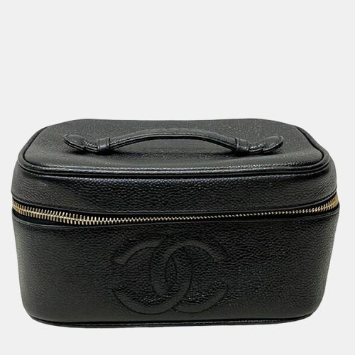 Chanel Black Caviar Vanity Handbag - Chanel - Modalova