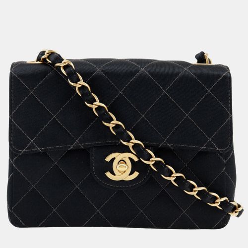 Canvas Satin Mini Chain Shoulder Bag - Chanel - Modalova