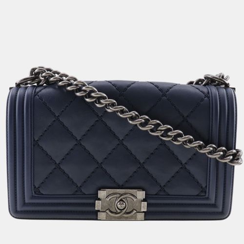 Leather Boy Lambskin Shoulder Bag - Chanel - Modalova