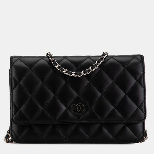 Leather Matelasse Lambskin Chain Shoulder Bag - Chanel - Modalova