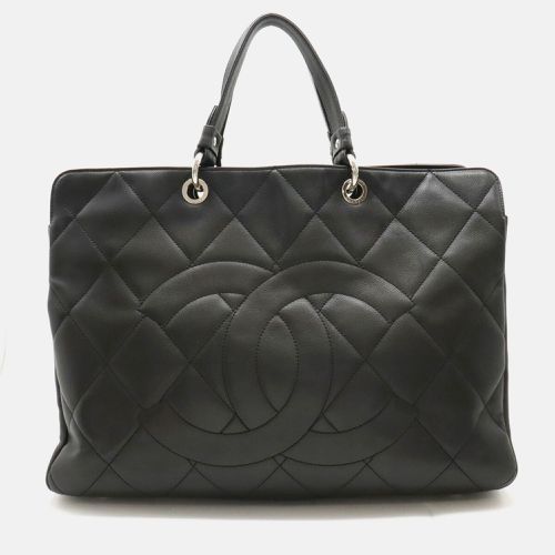 Leather Caviar Matelasse Coco Mark Tote Bag - Chanel - Modalova