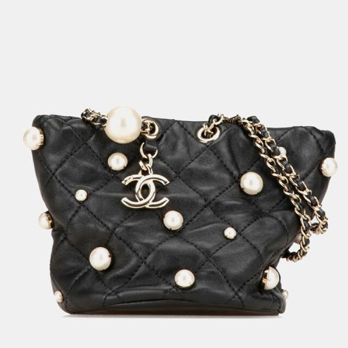 Lambskin Leather Pearl Mini Shoulder Bag - Chanel - Modalova