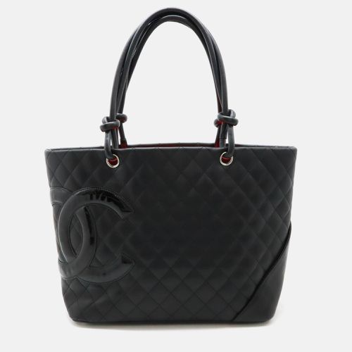 Leather Cambon Line Coco Mark Large Tote Bag - Chanel - Modalova