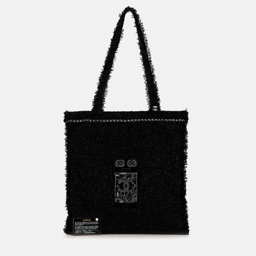 Canvas Tweed Robot Coco Mark Tote Bag - Chanel - Modalova