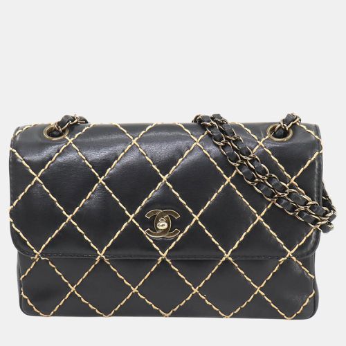 Wild Stitch Chain Shoulder Bag Leather - Chanel - Modalova