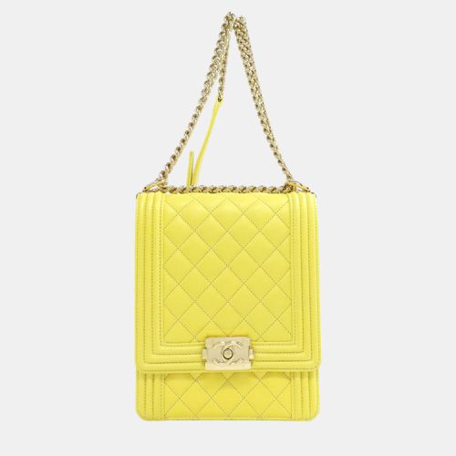 Chain Shoulder Boy Bag Calfskin - Chanel - Modalova