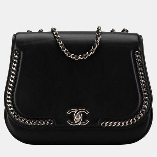 Lambskin Leather Coco Mark Chain Shoulder Bag - Chanel - Modalova