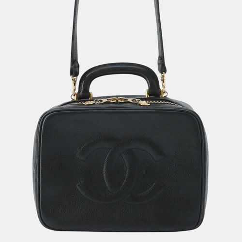 Handbag Coco Mark Vanity Bag Caviar Skin A07061 Shoulder - Chanel - Modalova