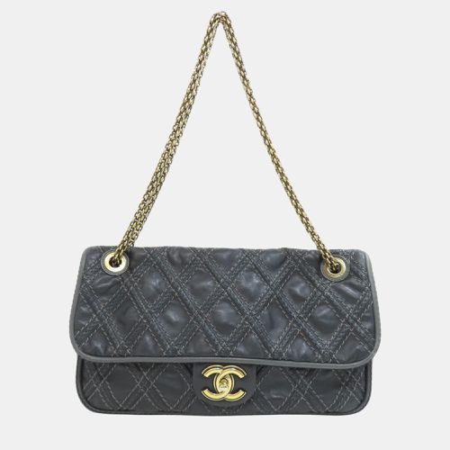 Calfskin Leather Chain Shoulder Coco Mark Bag - Chanel - Modalova