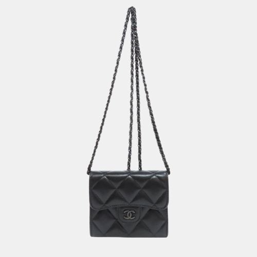 Lambskin Leather Chain Bi-Fold Wallet - Chanel - Modalova