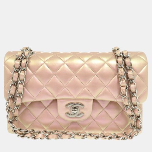 Matelasse 23 Double Flap Coco Mark Lambskin Shoulder Bag - Chanel - Modalova