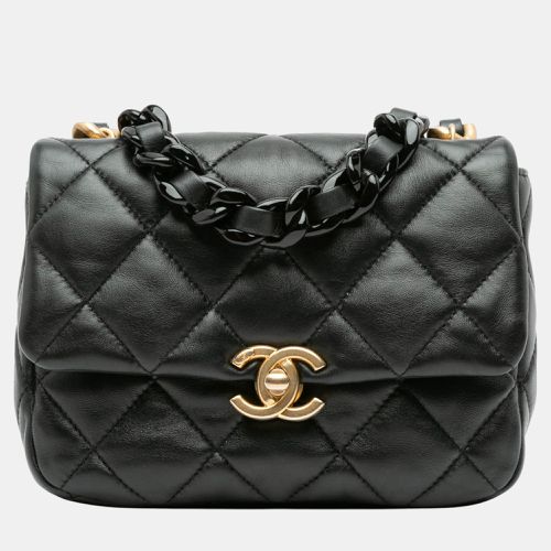 Mini Quilted Lambskin Candy Chain Flap - Chanel - Modalova