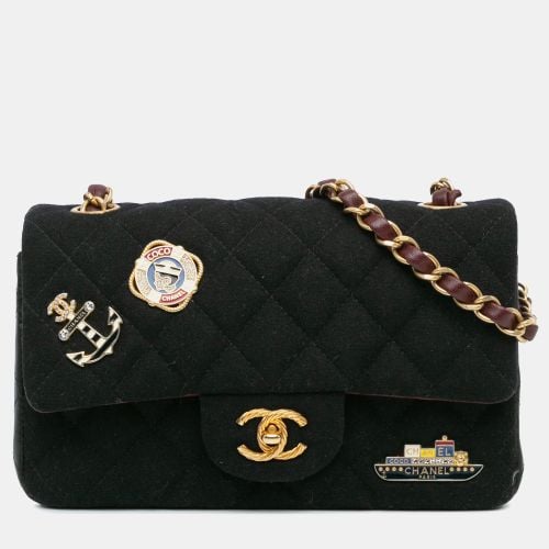 Jersey Paris Hamburg Small Classic Coco Sailor Double Flap Bag - Chanel - Modalova