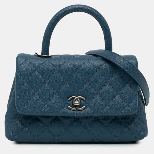 Mini Quilted Caviar Coco Top Handle Bag - Chanel - Modalova