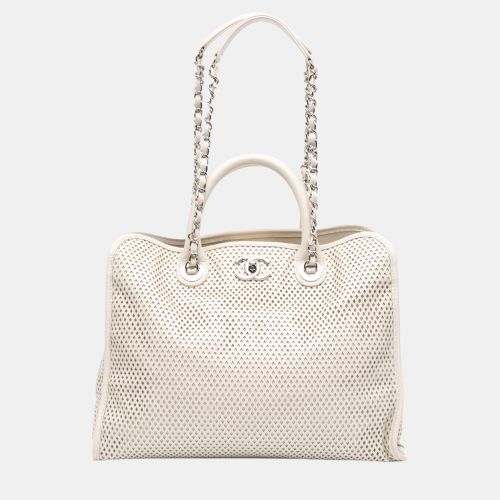 Perforated Calfskin Up In The Air Satchel - Chanel - Modalova