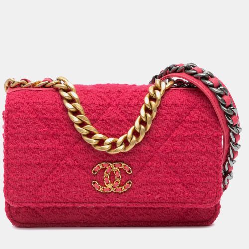 Tweed 19 Wallet On Chain - Chanel - Modalova