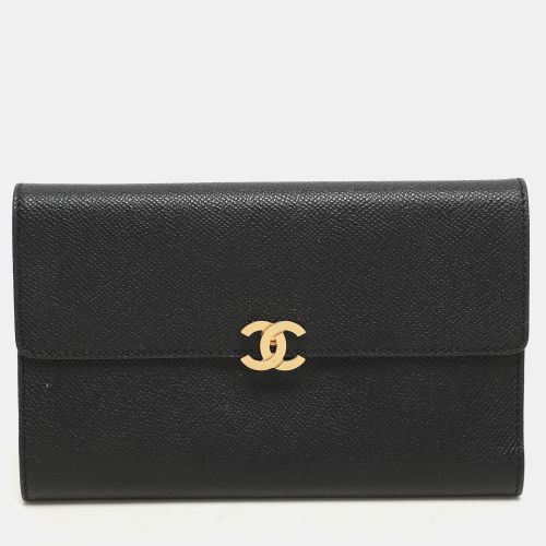 Leather Vintage CC Flap Wallet - Chanel - Modalova