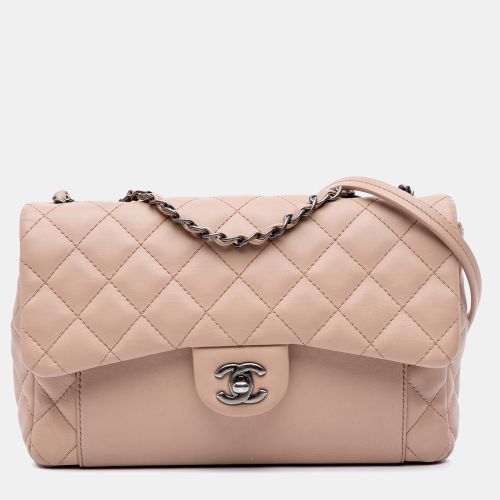 Medium CC Quilted Calfskin Single Flap - Chanel - Modalova