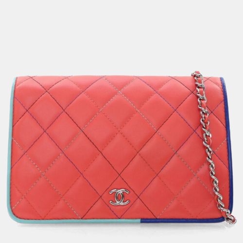 Lambskin Wallet On Chain (WOC) - Chanel - Modalova