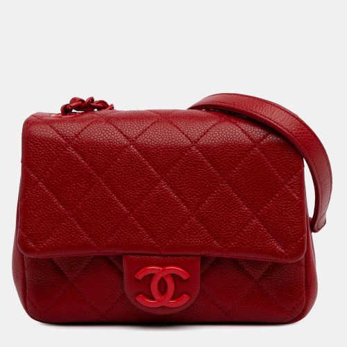 Incognito Flap Mini Square Caviar Shoulder Bag - Chanel - Modalova