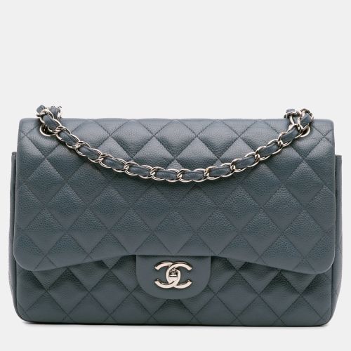 Jumbo Classic Caviar Double Flap - Chanel - Modalova