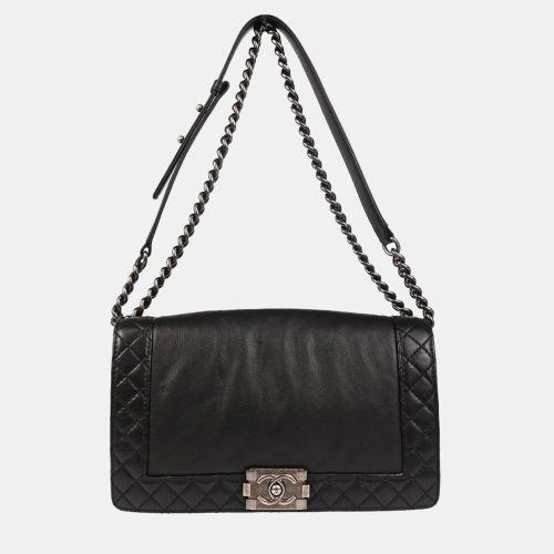 Boy Reverso Medium Leather Shoulder Bag - Chanel - Modalova