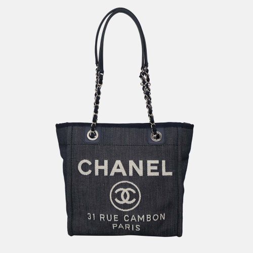 Mini Deauville Canvas Tote Bag - Chanel - Modalova
