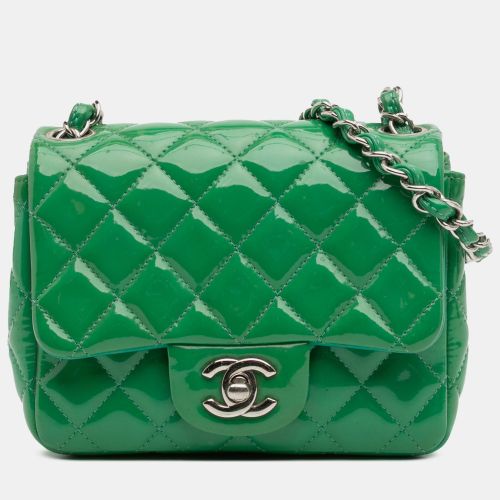 Mini Square Classic Patent Single Flap - Chanel - Modalova