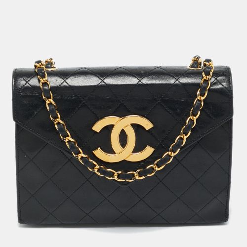 Quilted Leather Vintage CC Square Flap Bag - Chanel - Modalova