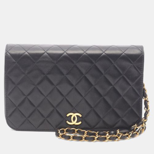 Matelasse Lambskin Leather Full Flap Shoulder Bag - Chanel - Modalova