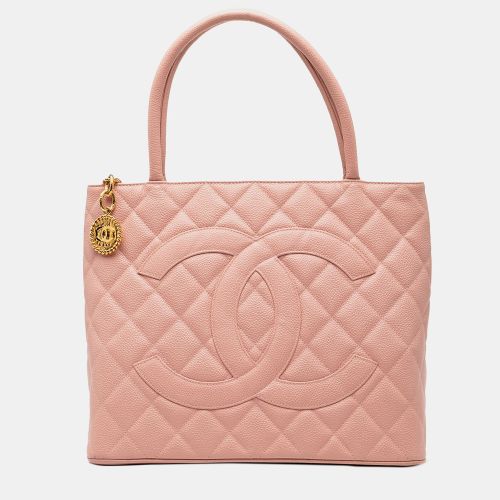 Chanel Pink Caviar Medallion Tote - Chanel - Modalova