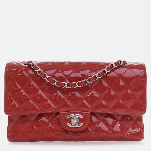 Medium Classic Patent Double Flap - Chanel - Modalova