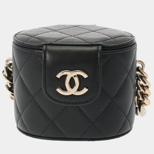 Leather Mini Vanity Case Clutch Bag - Chanel - Modalova