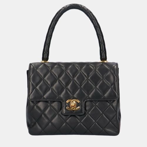 Leather Kelly Top Handle Bag - Chanel - Modalova