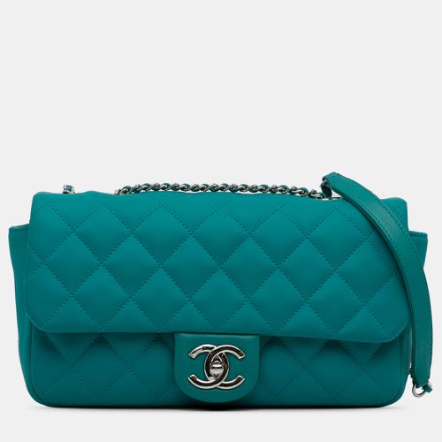 CC Quilted Calfskin Single Flap - Chanel - Modalova